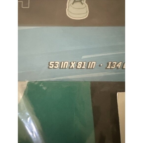 My Hero Academia Class 1A - Black Blue Green Wall Tapestry 53" x 81" NEW SEALED - Picture 5 of 7